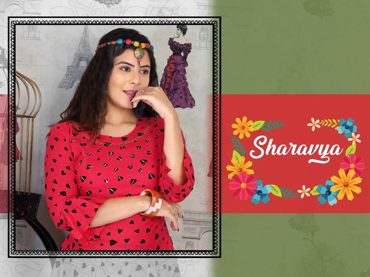Trendy Sharavya Casual Daily Wear Rayon Printed Designer Kurti Collection